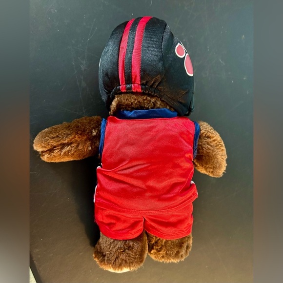 Build a bear with football helmet/NFL outfit lot of 4 older plush toy - Picture 2 of 10